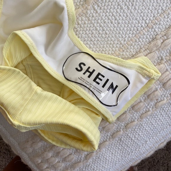 [Brand New] SheIn High Waisted Ribbed Bikini Set - Picture 5 of 9